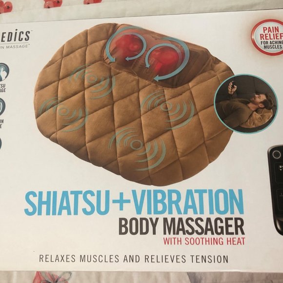 HoMEDICS SHIATSU & VIBRATION Massager with Heat - Picture 1 of 5